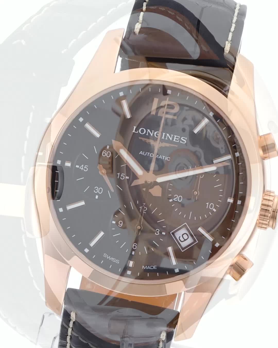 Amazon.co.jp: [LONGINES] メンズ 腕時計 Watch ロンジン CONQUEST