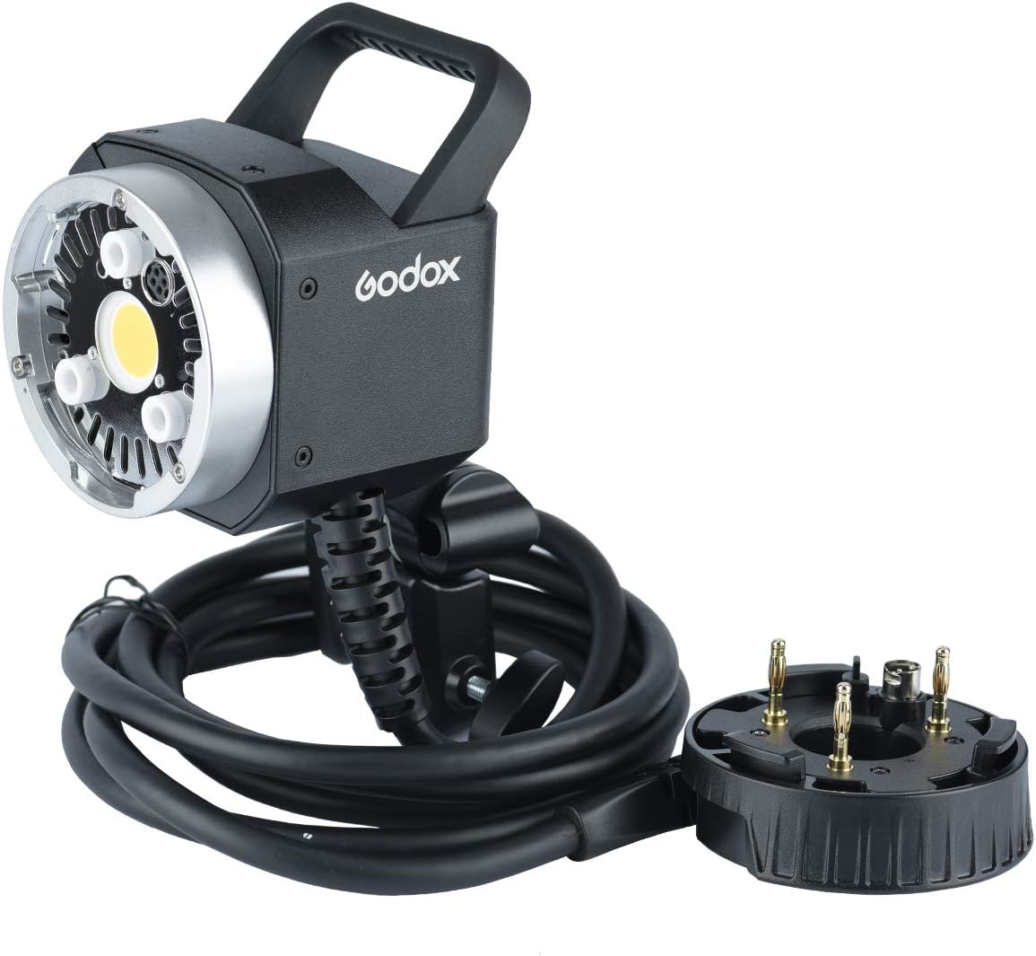 Godox H400P 400Ws Flash Head with Bowen Mount Portable Off-Flash Extension Cord Light Lamp for Godox AD400Pro Flash Strobe