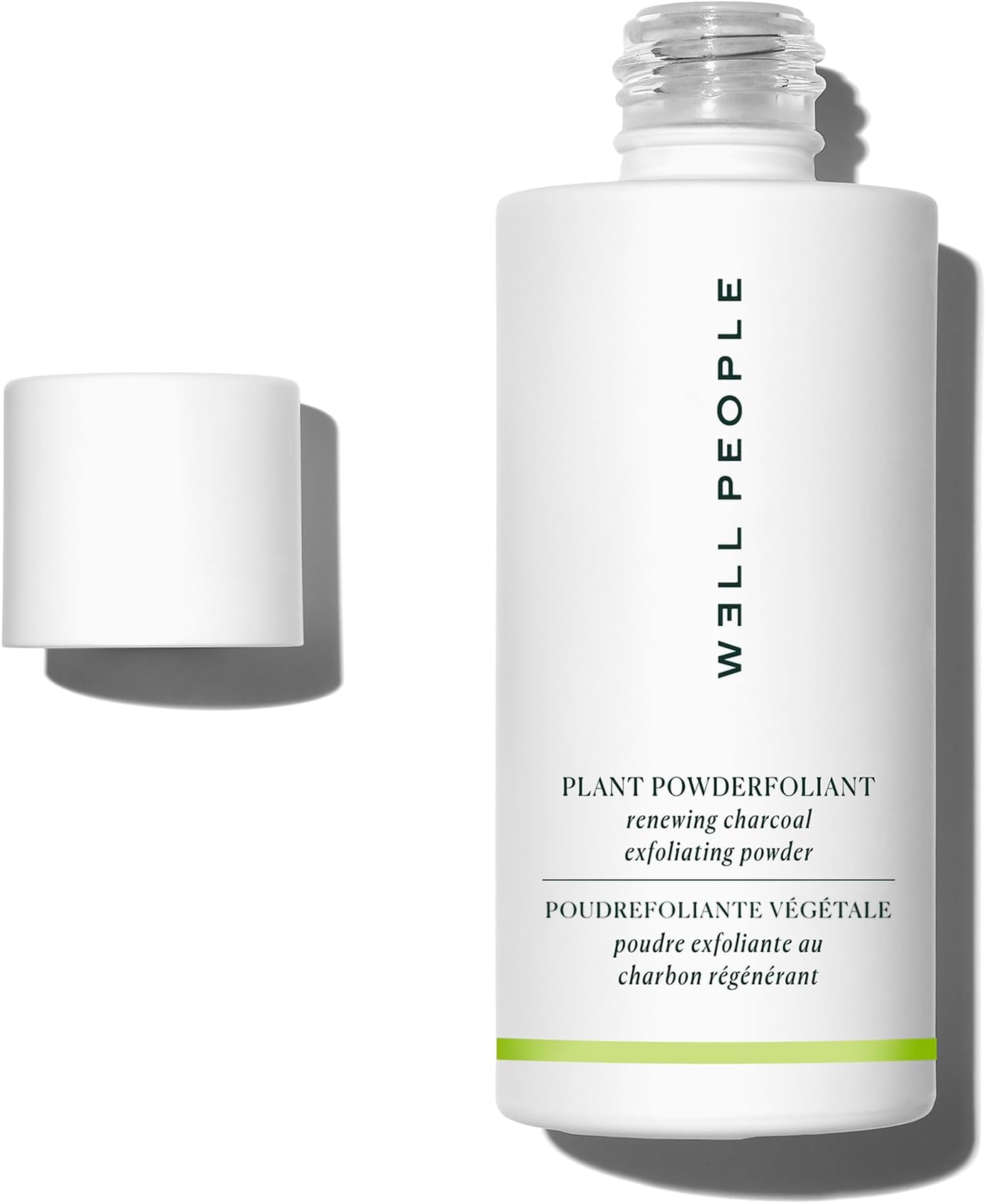 Plant Powderfoliant Renewing Charcoal Exfoliating Powder | Plant-Based, Cruelty-Free Clean Beauty (1.06 oz | 30 g)