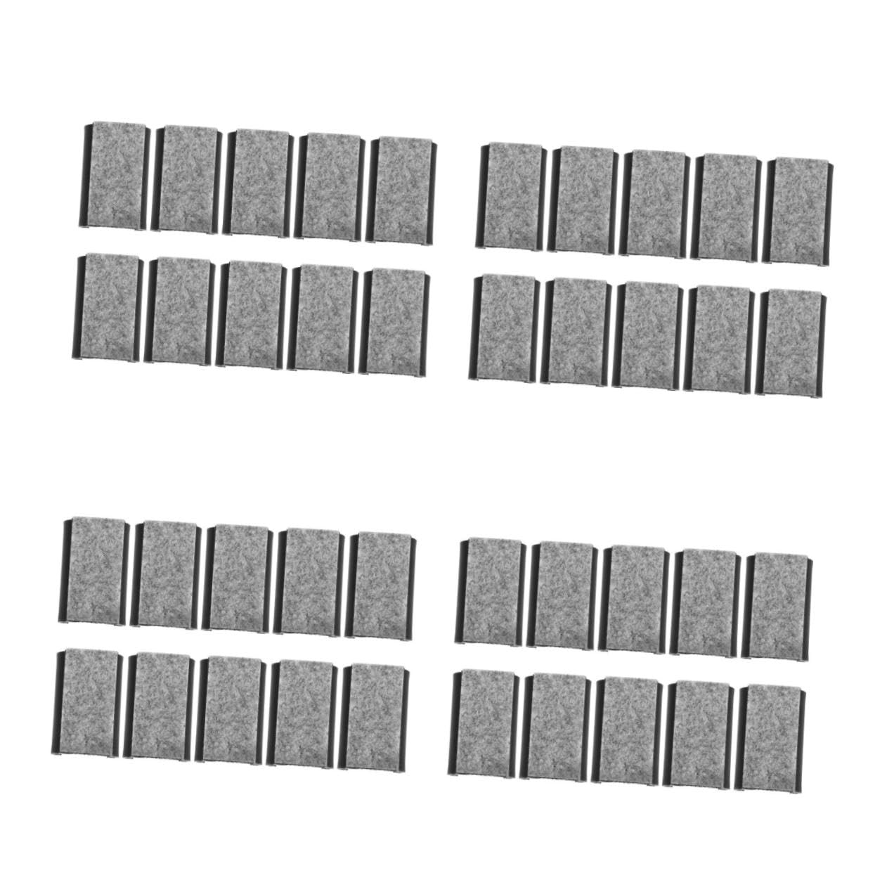 NUOBESTY De para Sillas De Patas para Sillas De Jardín Tu Almohadillas De Fieltro para Patas De Silla De De Muebles 10 Piezas*4