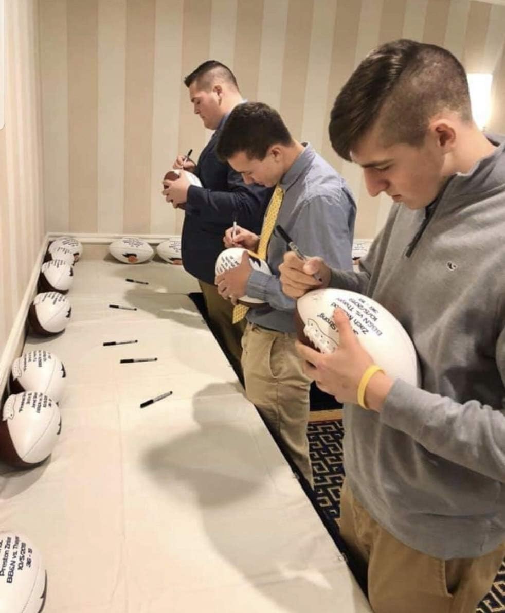 Autograph Mini Size 6.5" Football Without Base : Sports & Outdoors