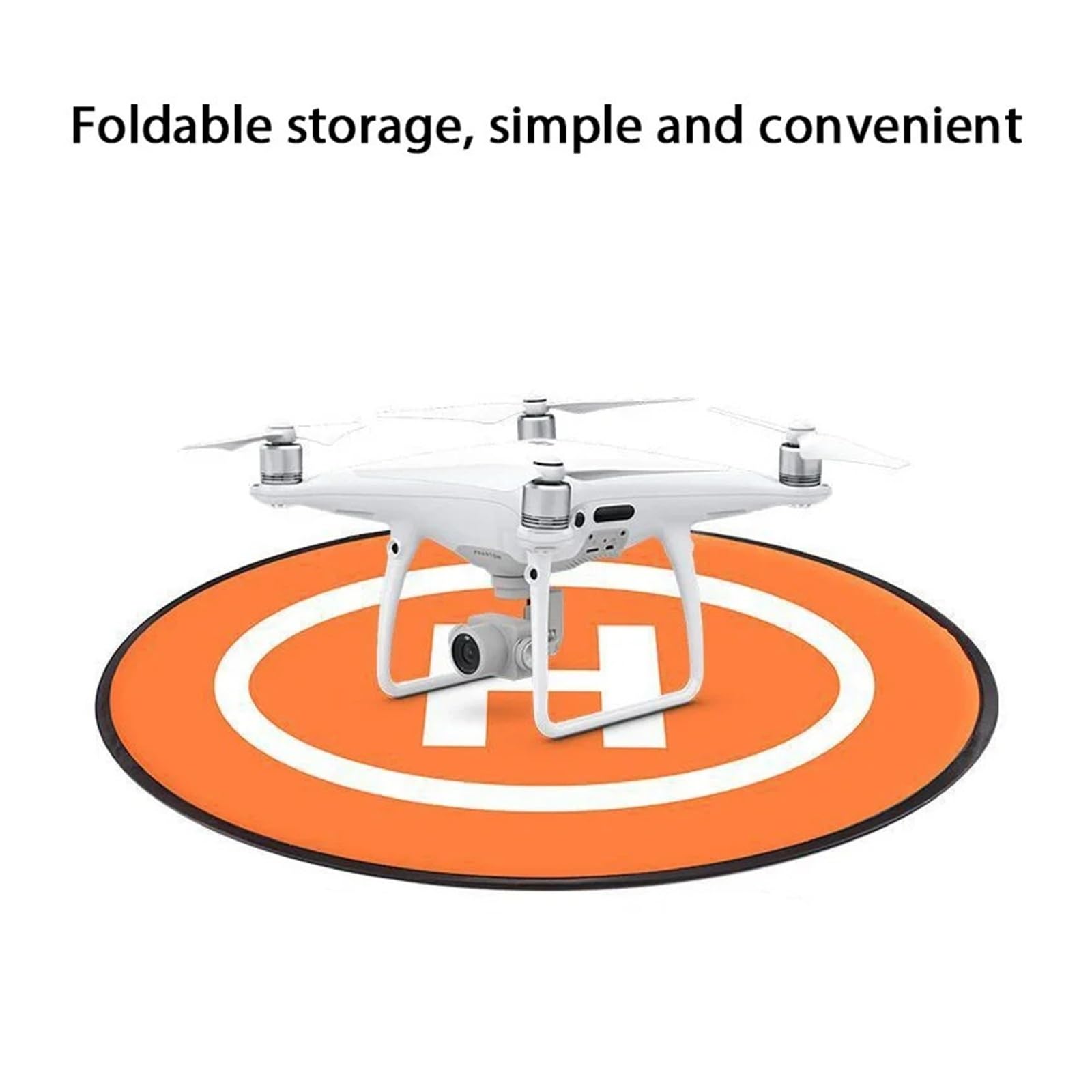 Składana podkładka do lądowania drona, wodoodporna przenośna lądowisko RC z gwoździami i torbą do przechowywania dla DJI do Mini Spark Quadcopter