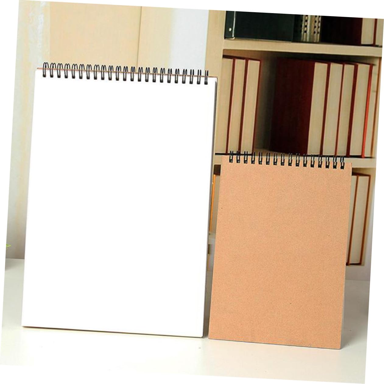 NUOBESTY Cuaderno de Bocetos Diseño Simple y Elegante A3 Papel Dibujo y Pintura Espiral Adecuado para Uso en Casa Aire Libre