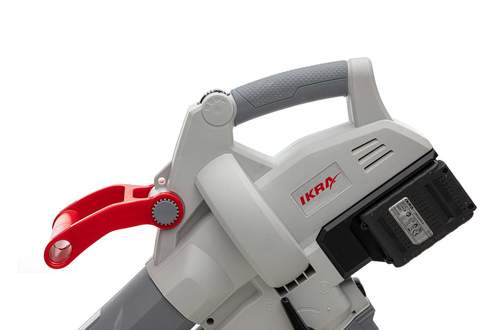 IKRA 3in1 aspiratore soffiatore a batteria ICBV 2/20, incl. 2 batterie, doppio dispositivo di carica rapida e 2 sacchi raccoglitori