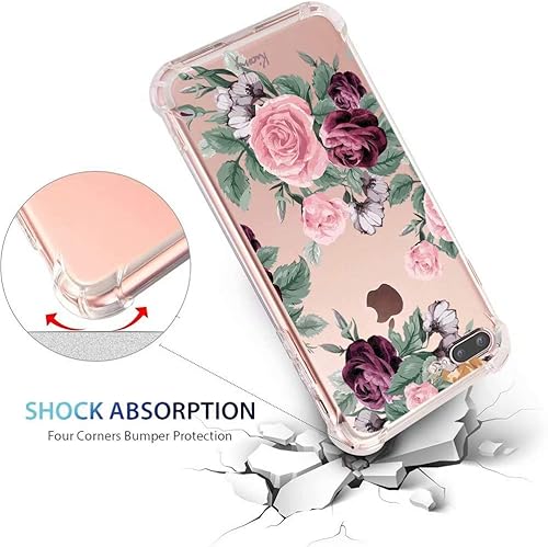 Miniatura 2 de Funda protectora para iPhone 7 Plus 8 Plus con diseño de flores tropicales y palmeras, funda protectora para Apple iPhone 7 Plus 8 Plus de gel suave