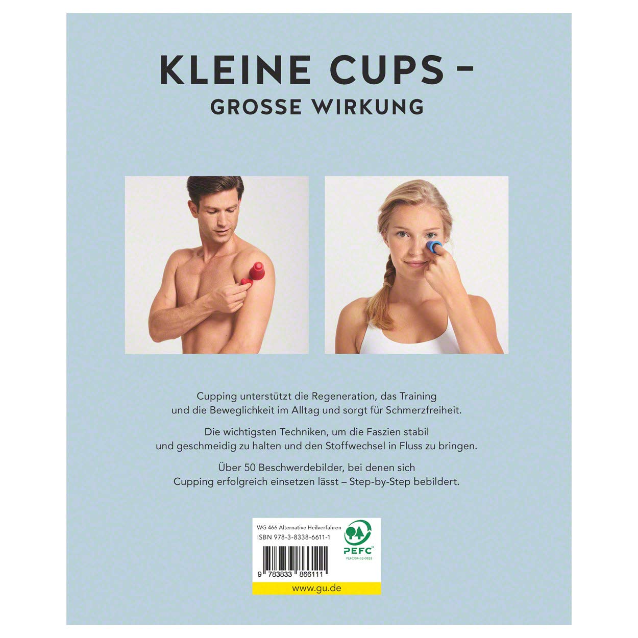 BellaBambi® Cupping - Bundle, FASZIO Cupping-Set, inkl. Buch, Faszien-Set, Schröpf-Set