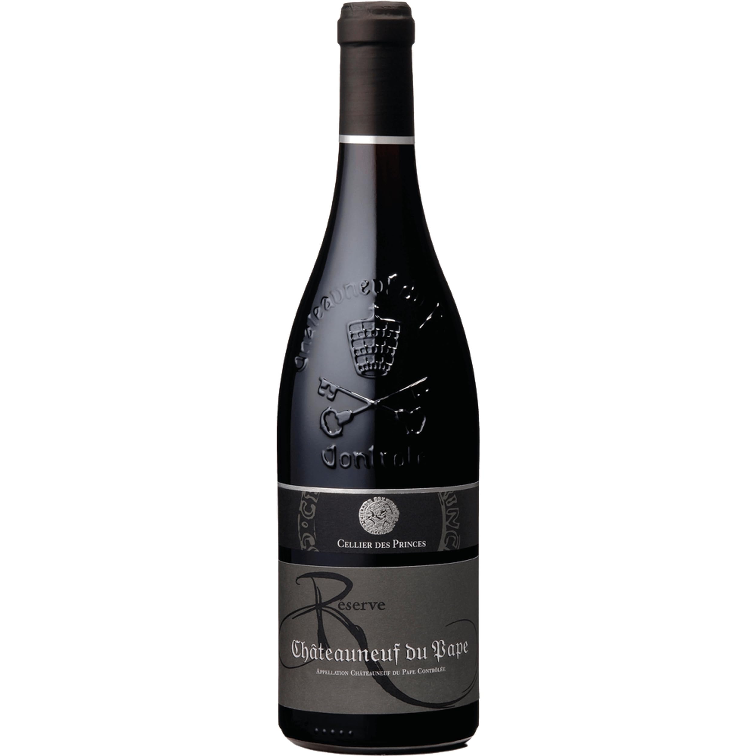 Cellier des Princes Châteauneuf du Pape Réserve Rotwein rot trocken Frankreich inkl. FeinWert E-Book (1 x 0.75 l)