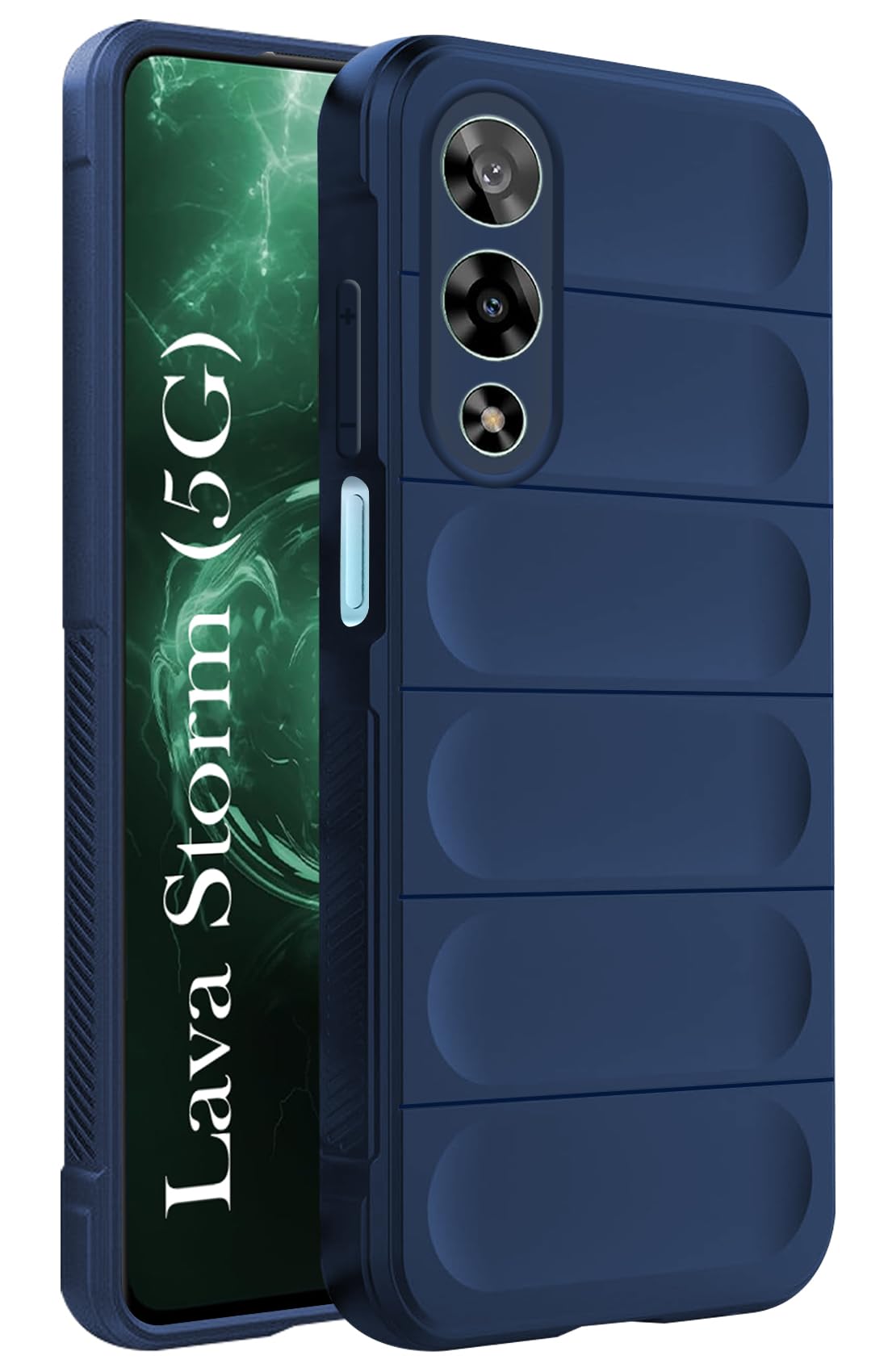 Jkobi Back Cover Case for Lava Storm 5G (Matte Liquid Silicone | Micro-Fiber Cloth Inside | Camera Protection | Shockproof | Blue) (B0CY57KXV6) Amazon Price History, Amazon Price Tracker