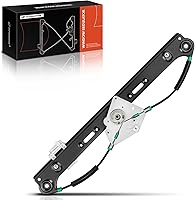 Vista 9 de Regulador de ventana A-Premium sin motor de reemplazo para BMW X3 E83 2004-2010 parte trasera izquierda, lado del conductor
