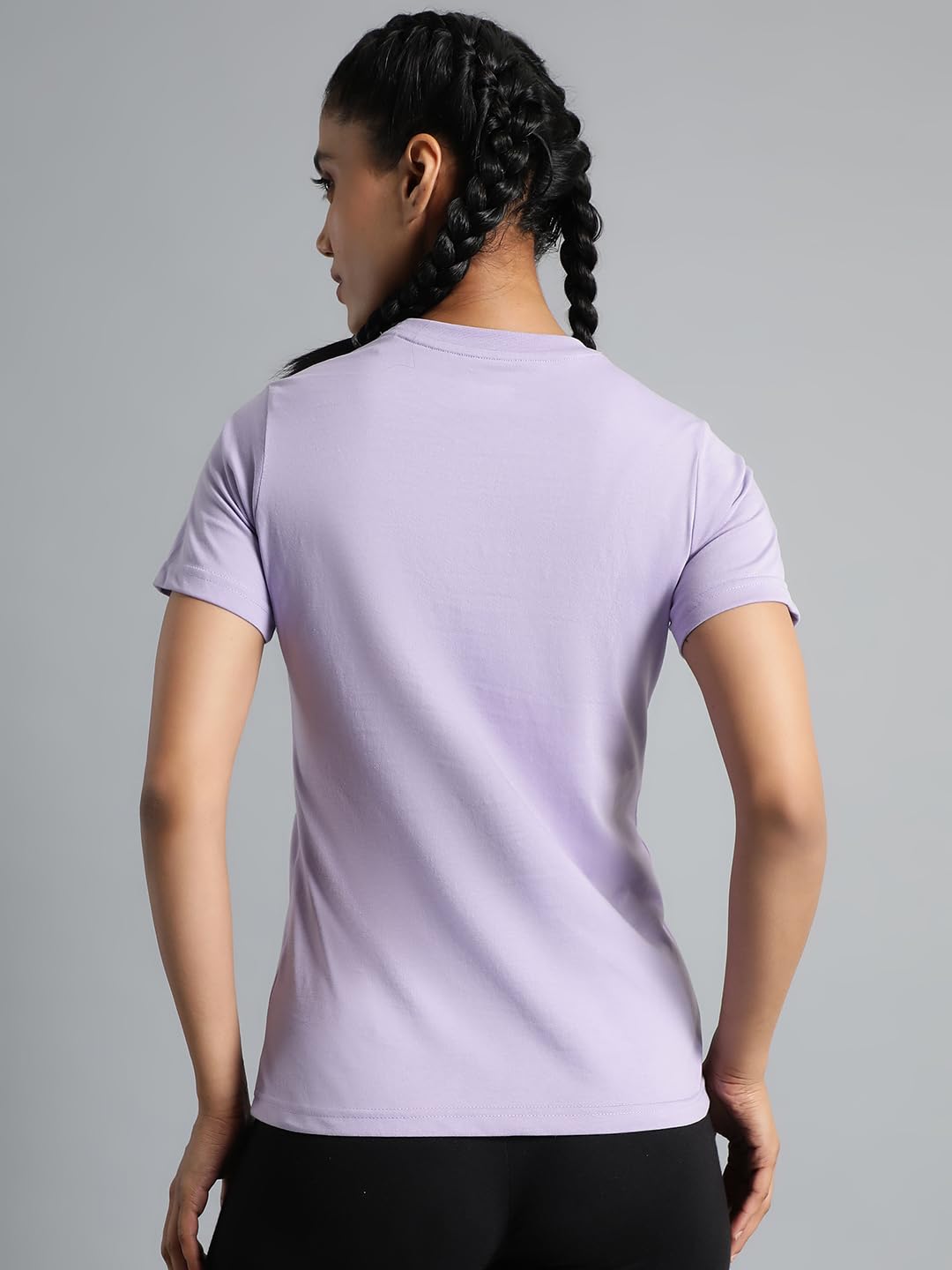 hummel Tany Round Neck Cotton Rich Half Sleeve Solid Regular fit Cottonpoly T-Shirt for Women Comfortable Soft Breathable Fabric Stretchable for Everyday Use Ideal for Casualwear 4 61ocWSjSFZL. SL1440