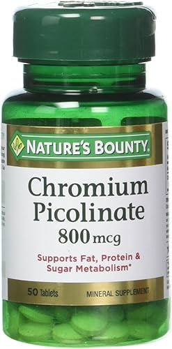 Natures Bounty Mega Picolinato de cromo 176 libras 3