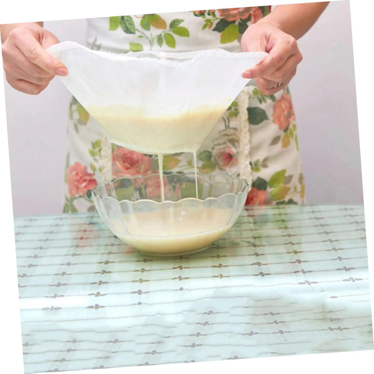 Reusable Kitchen Cheese Cloth 3 Pack Cotton Strainers for Filtering