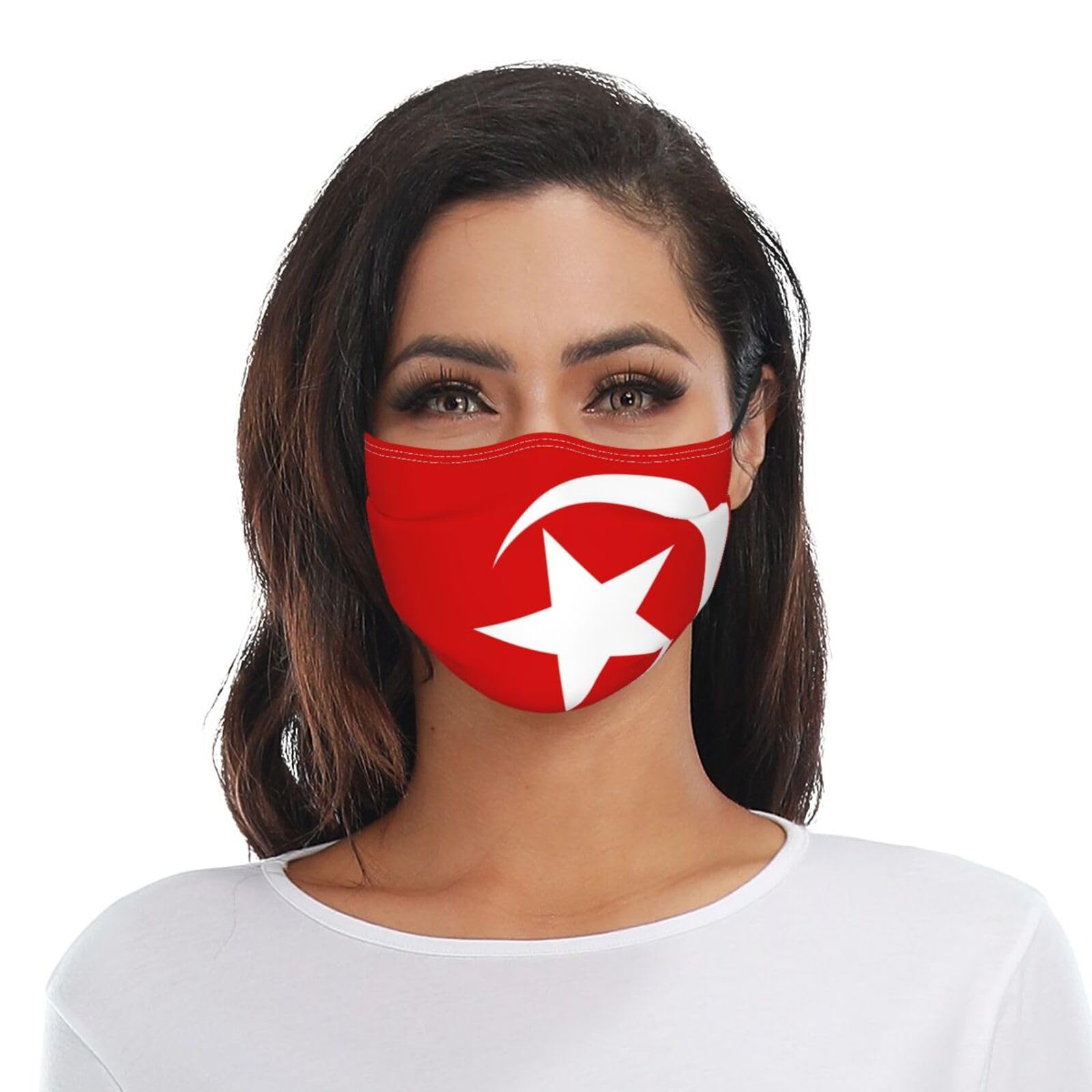 Nation of Islam Flag Adult Dust Mask Adjustable Dust Face with 2 Filter76