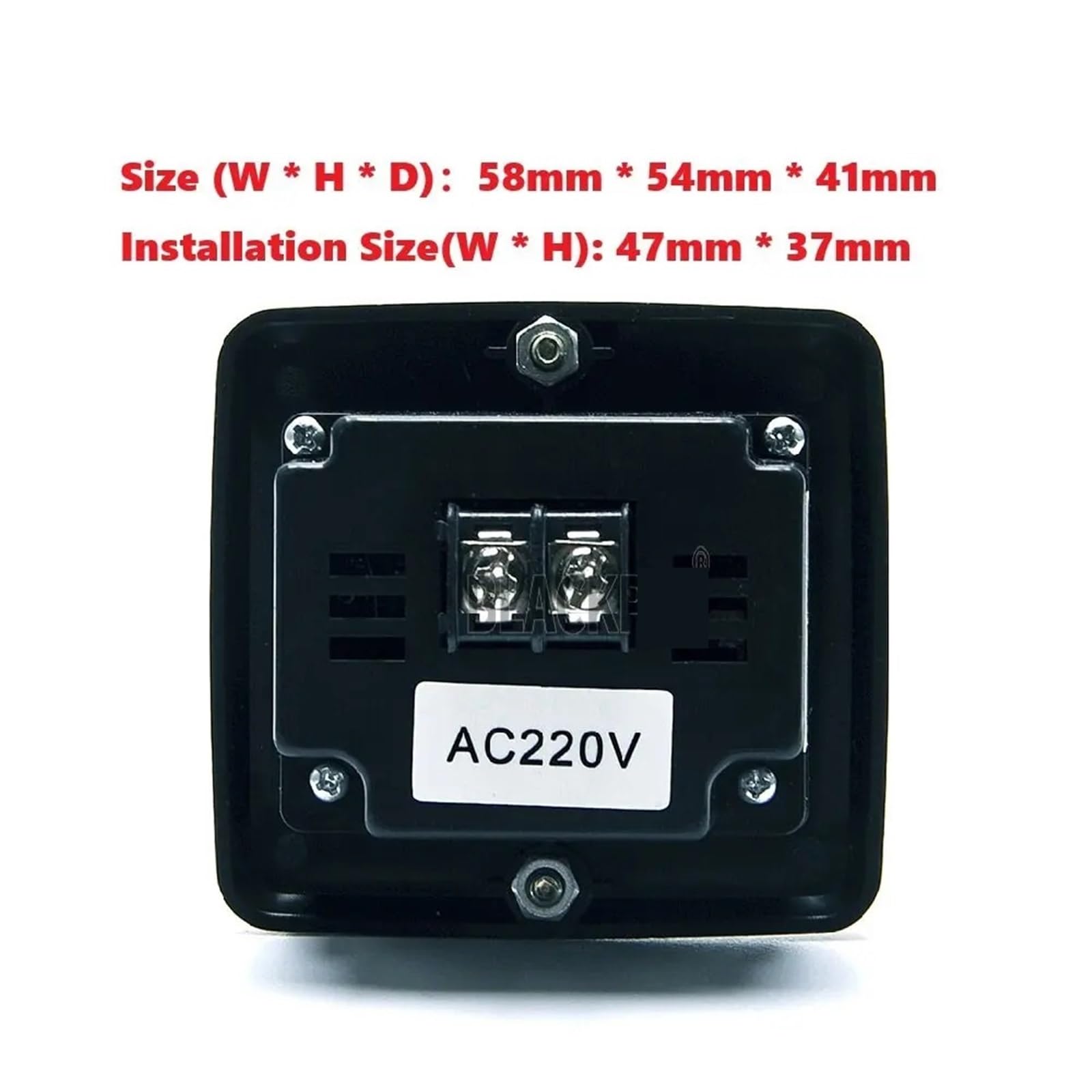 Generador GV13T, instrumento de pantalla Digital, voltímetro, frecuencia, hora, medidor Panel prueba AC220V AC380V, 1 Uds(380V)