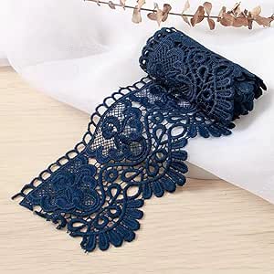 Goldene Spitzenbordüre 10 Yards - Spitze Borte Zum Nähen DIY Dekor