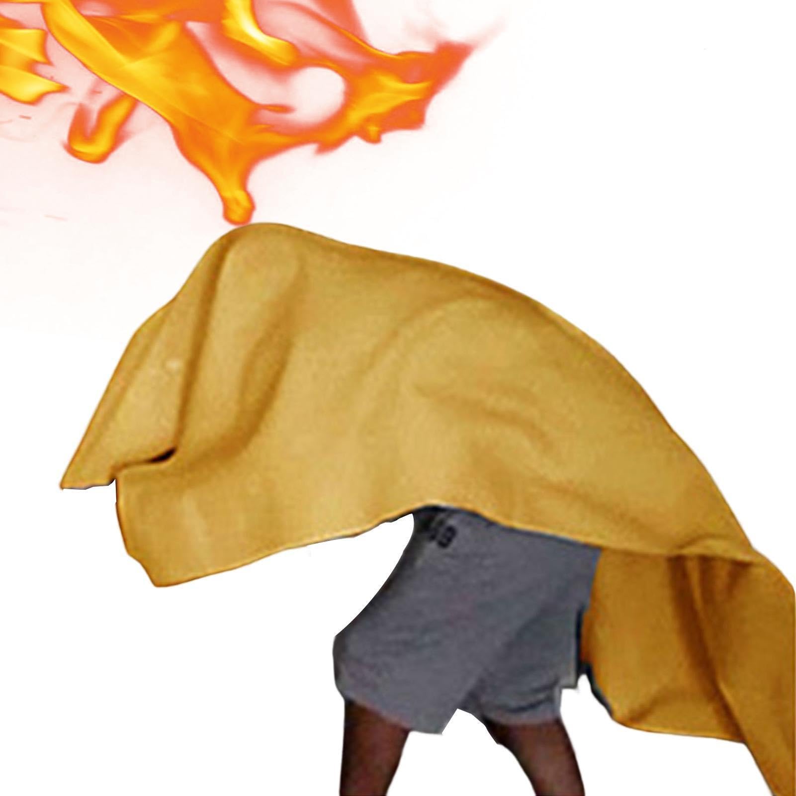 Manta de extinción de incendios, resistente al calor, ignífuga | Mantas ignífugas para cocinas, ignífugas