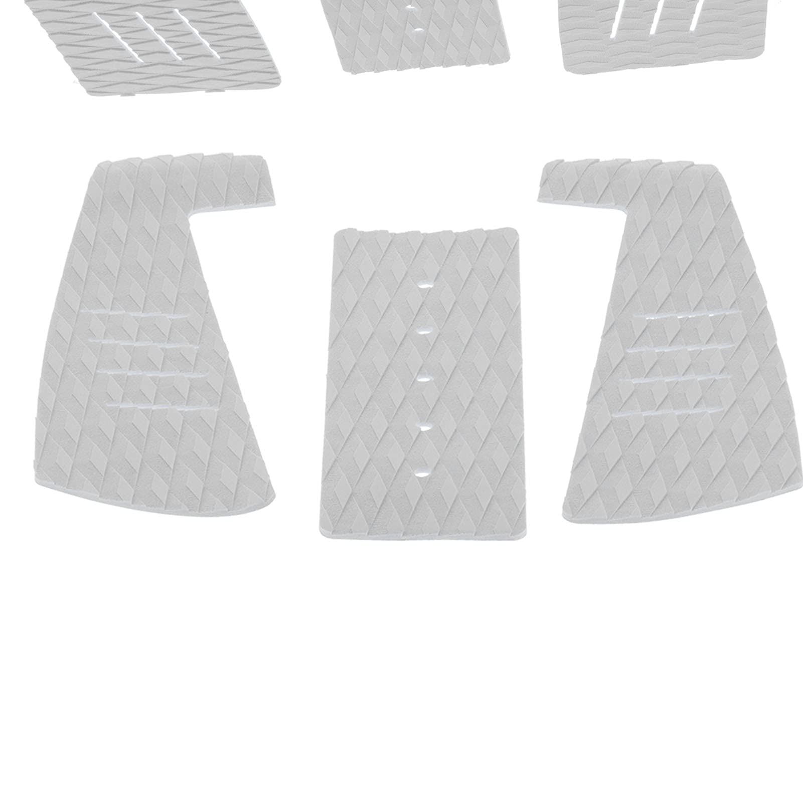 HERCHR EVA Surf Deck Pad, Tapis De Planche De Surf Antidérapant Antidérapant Surf Tail Pad Accessoires De Protection De Surf en Plein Air pour Longboard Paddle Board