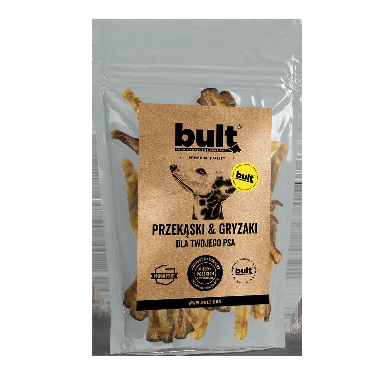 Bult Natürliches Nassfutter für Katzen,Katzefutter Hühnerherzen, 60x100 g | Hühnerherzen, Pouches, getreidearme Rezeptur, hoher Fleischanteil, 60 x 100 g