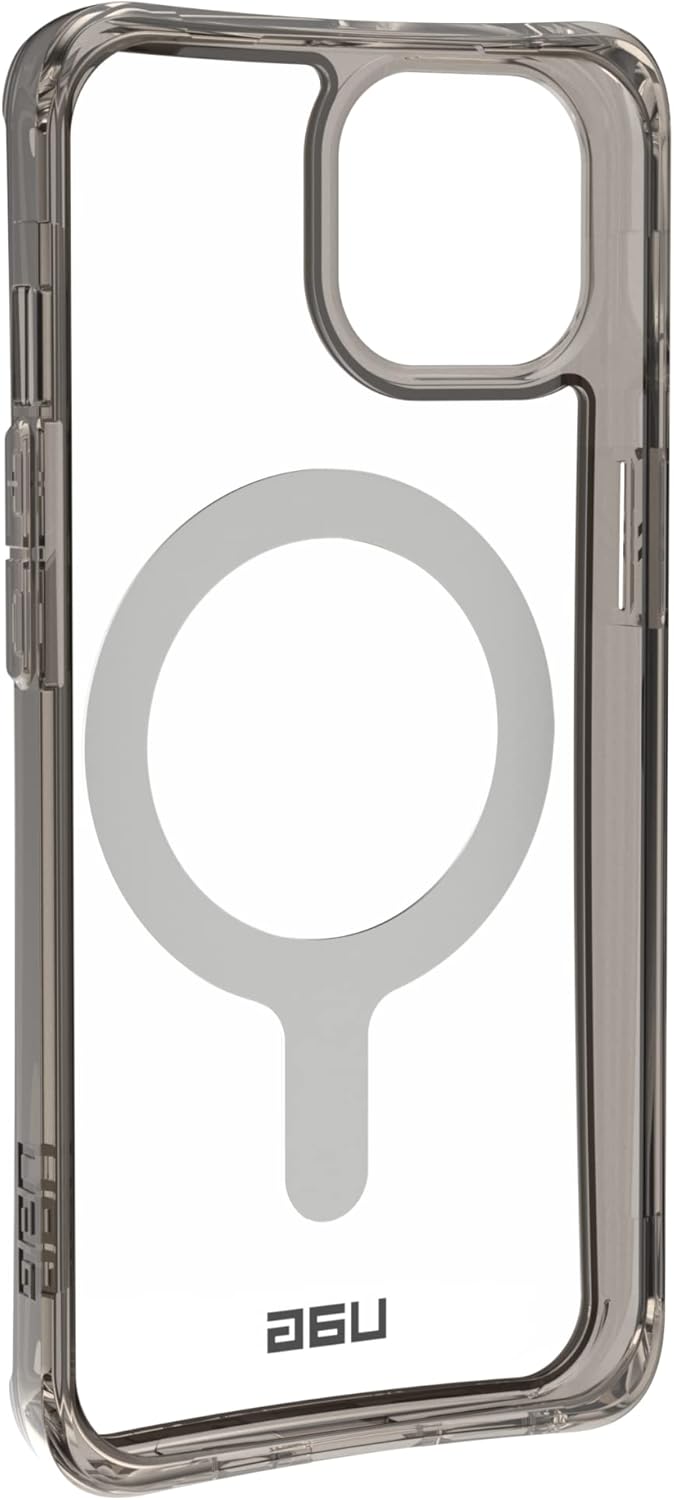 URBAN ARMOR GEAR UAG Designed for iPhone 14 Case Grey Ash 6.1" Plyo Built-in Magnet Compatible with MagSafe Charging Lightweight Slim Shockproof Transparent Protective Cover