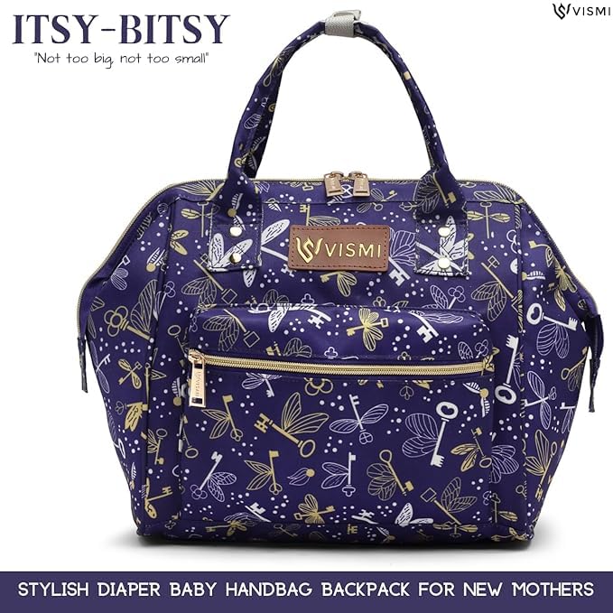 Image of VISMIINTREND Diaper Bag Combo for Mother for Travel | Includes Mini, Large Diaper Backpack |Baby Diaper Bag | Maternity Bag for Hospital | Nappy Bags for Mom | Gift for New Mom |Baby Shower Gift