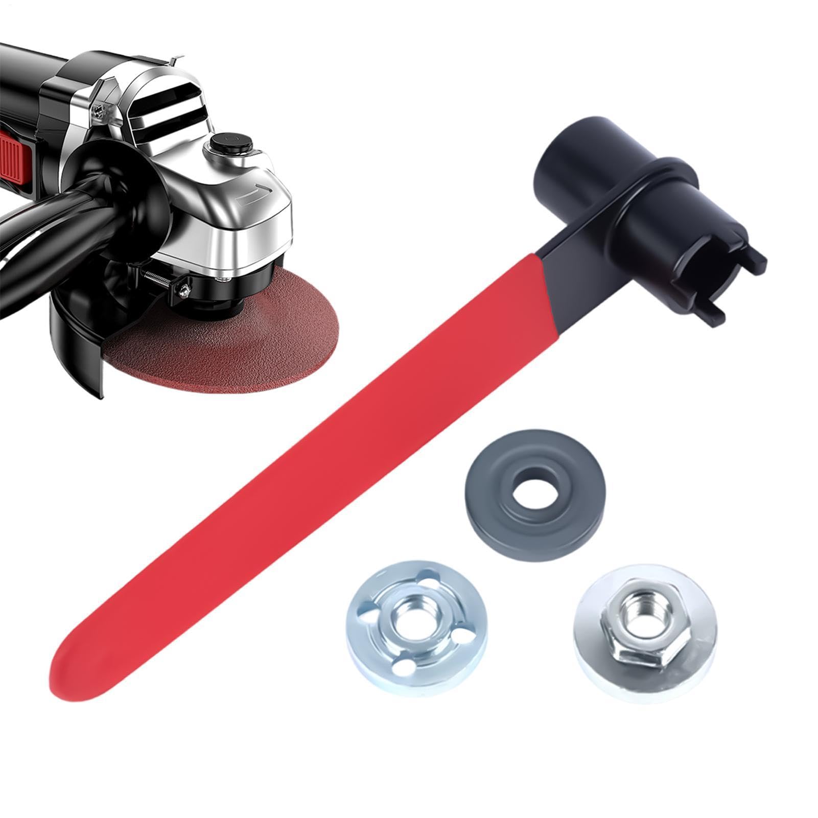 Llave de amoladora angular con herramienta multifuncional de cuatro garras