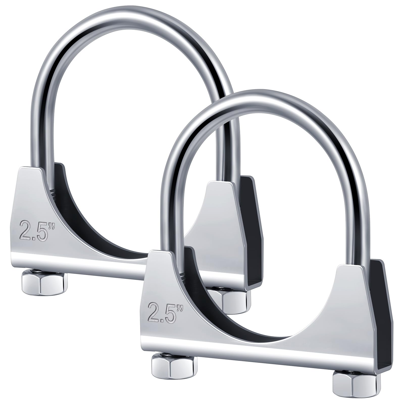 Datanly 4 Pcs Exhaust Clamp