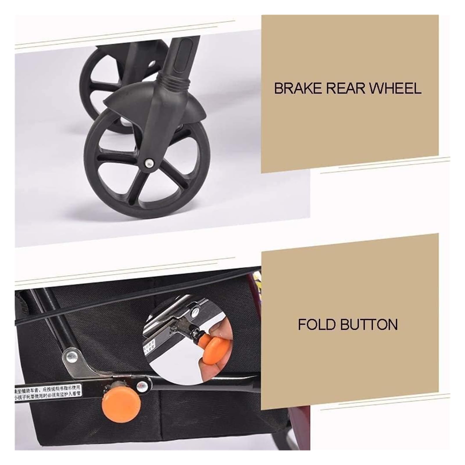 Andador Vertical, Andador Rollator con Asiento, con 4 Ruedas y Asiento Grande para Personas Mayores, Ruedas de 8 Pulgadas, Canasta y Frenos