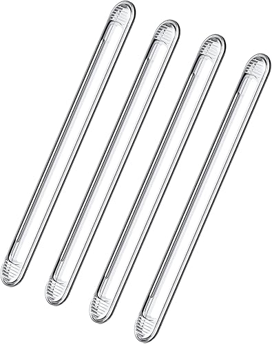 Miniatura 9 de Parachoques de puerta de gabinete, tapón de puerta de goma transparente, protector de pared, parachoques adhesivos para puertas de automóviles