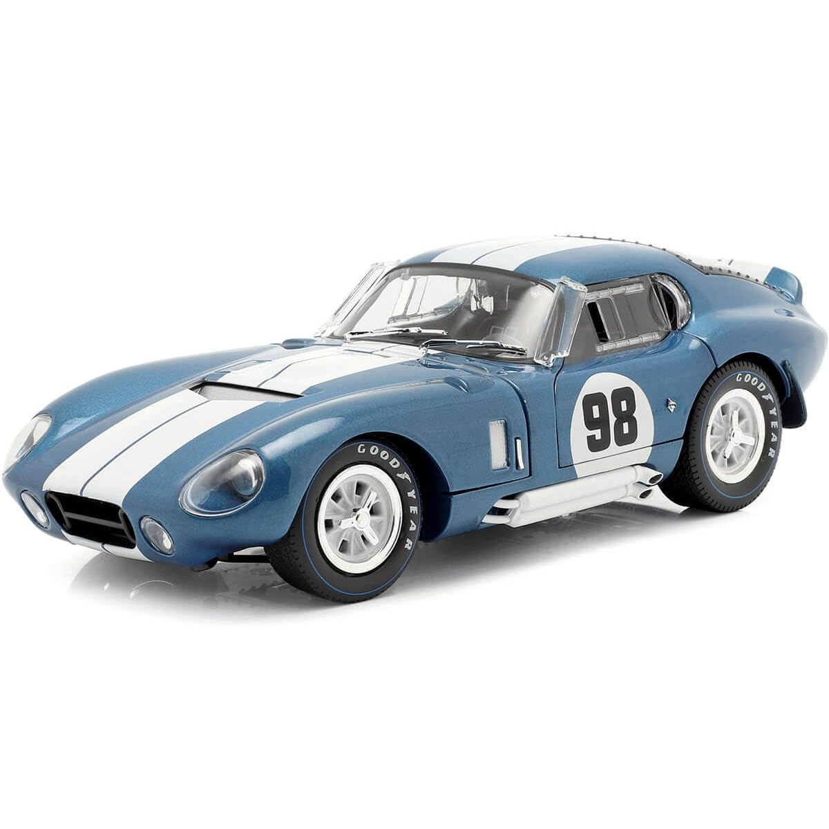 EXOTO Racing Legends 1/18 - SHELBY COBRA DAYTONA Coupé #56 J.SCHLESSER A.SIMON