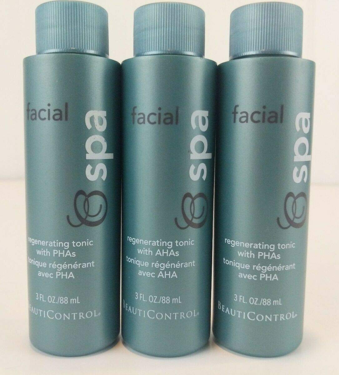 Beauticontrol Spa Facial Regenerating Tonic with AHAs (Lot of 3 Travel Size Bottles)