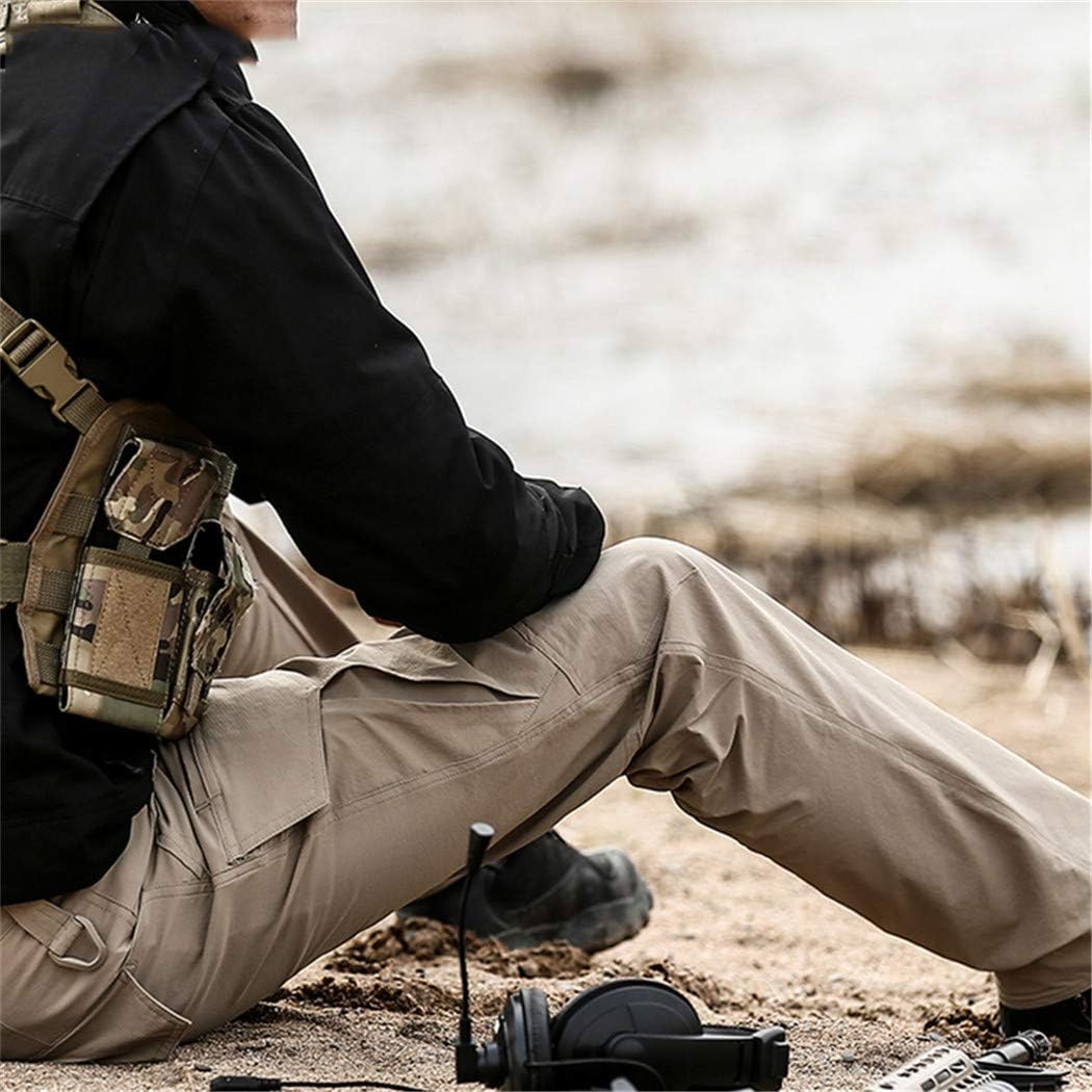 Summer Quick Dry Military Pants Men Many Pocket Tactical Cargo Pants Breathable Stretch Rip-Stop Cotton Army Trouser