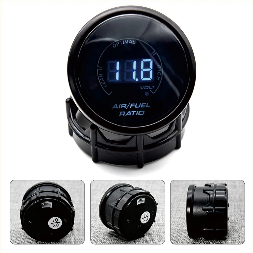 Reloj AFR Wideband gauge con sonda lambda de banda ancha - nuevo