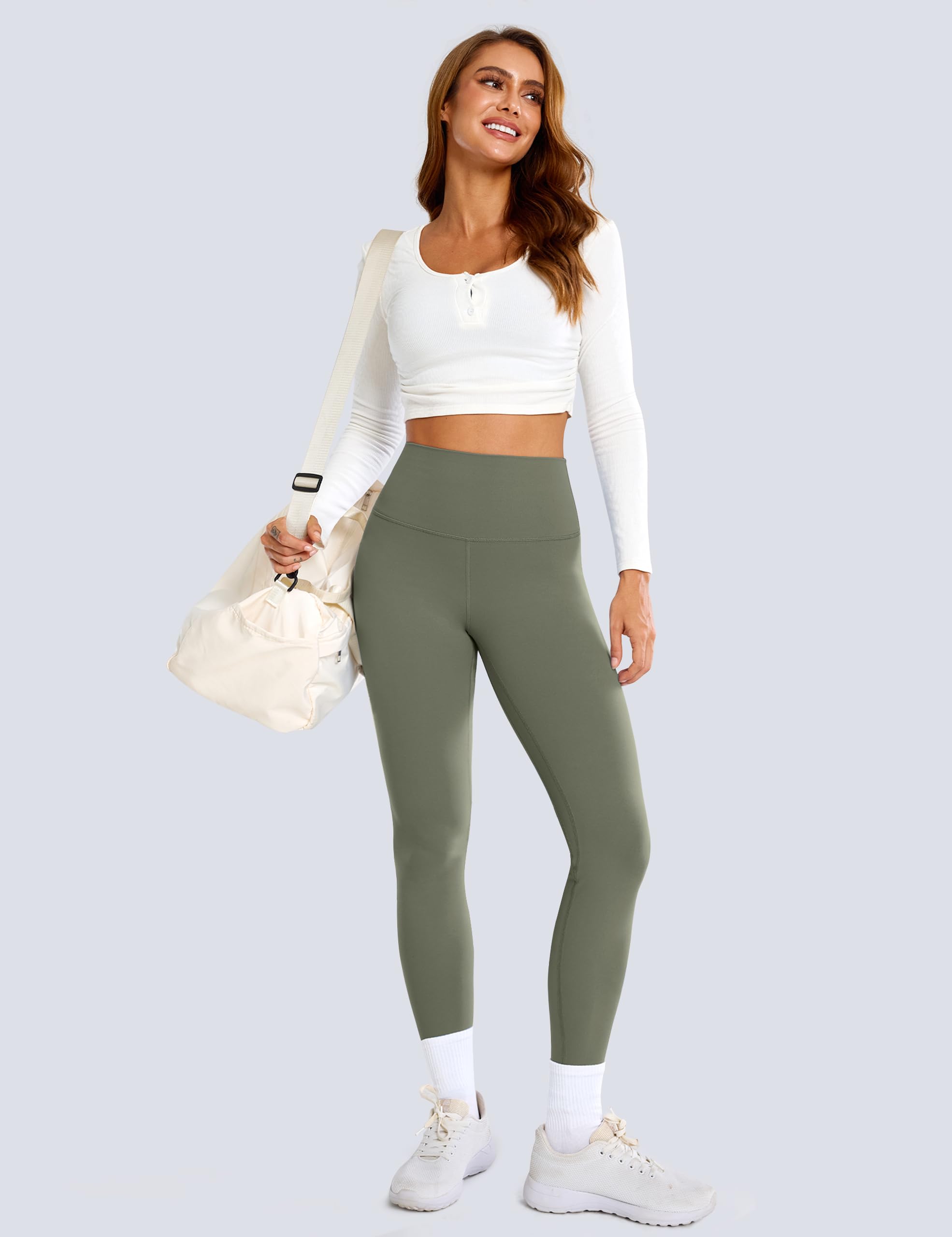 BAYDI Clouduxi Legging de sport, taille haute, opaque, pour femme, pantalon de yoga, pantalon de sport, pantalon de yoga