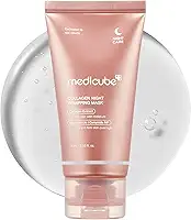 medicube Máscara Facial Peel-Off De Colágeno Para Envolvimento Noturno - Cuidado Com Elasticidade E Hidratação, Reduz Flacidez E Opacidade - Colágeno Hidrolisado Para Pele Brilhante - Cuidados Com