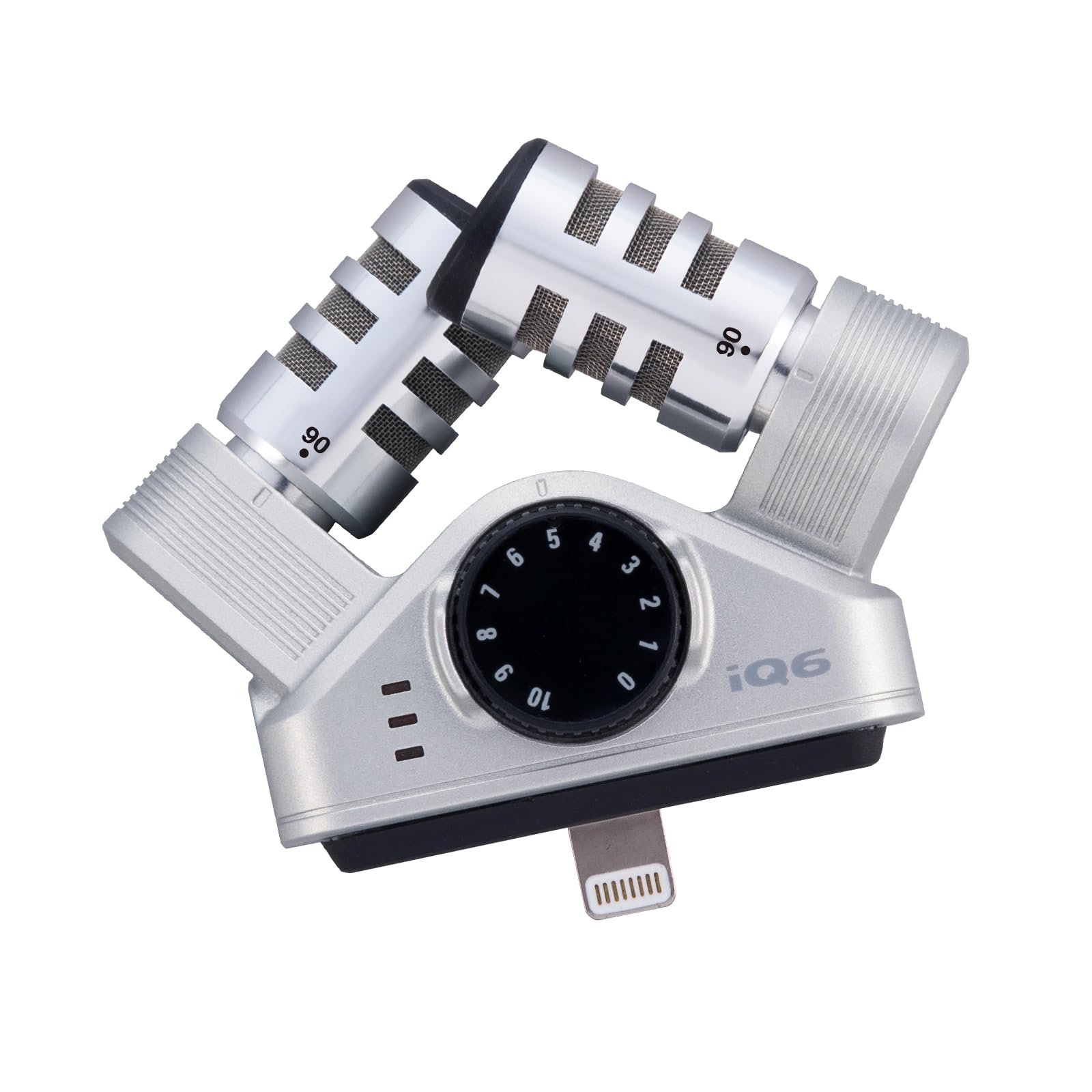 ZOOM iQ6 (iPhone用外付けマイク) Amazon | ZOOM ズーム iQ6 Lightning接続 XYステレオマイク iPhone
