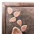 CT Copper Tailor Copper Backsplash for Kitchen, Hand Hammered Copper Tile Mural, Decorative Metal Wall Art for Bathroom, Fireplace,Flowers and Humming Bird Design,24"W x16"H