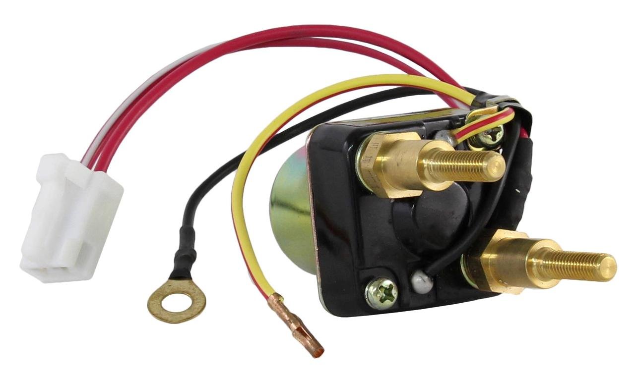 RAREELECTRICAL Starter Solenoid Relay Compatible with Kawasaki Jet Ski 1100 Zxi 1071Cc 3-Cyl 2-Stroke 120Hp 1996-2003 900 Zxi 891Cc 100Hp 1995-1997 750 Zxi 743Cc 83Hp PWC 12V 27010-3737
