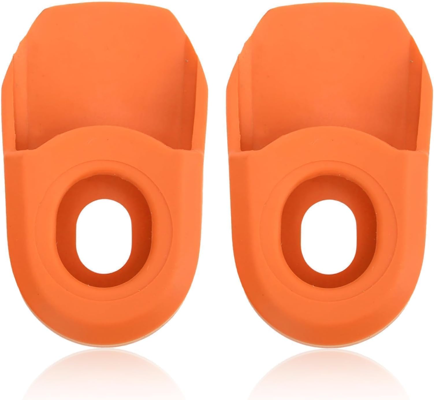 HERCHR 2PCS Bike Crank Cover Protector, Silicone Mountain Bicycle Crank Boot Arm Sleeve Cover Protective Case