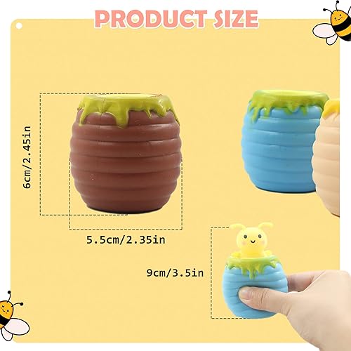 Miniatura 8 de GuTiQuanjj Juguete de bola de estrés de dumpling, juguete de punta de los dedos hecho con TPR con masa de harina en el interior para estrés, TDAH,