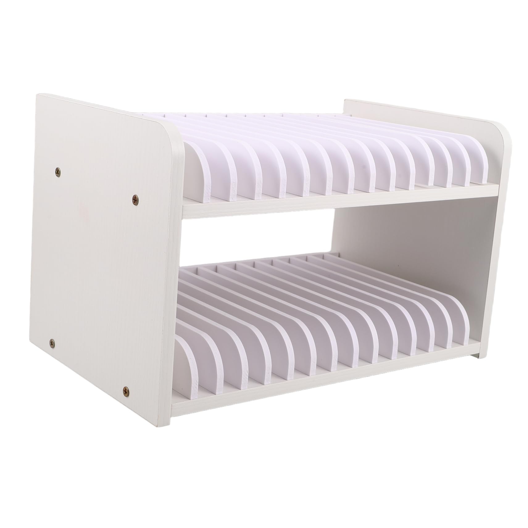 Alipis Supporto Organizer Per Telefono Multistrato e Multigriglia Stazione Deposito Per Cellulare Da Scrivania Supporto Per Aula e Ufficio Organizer