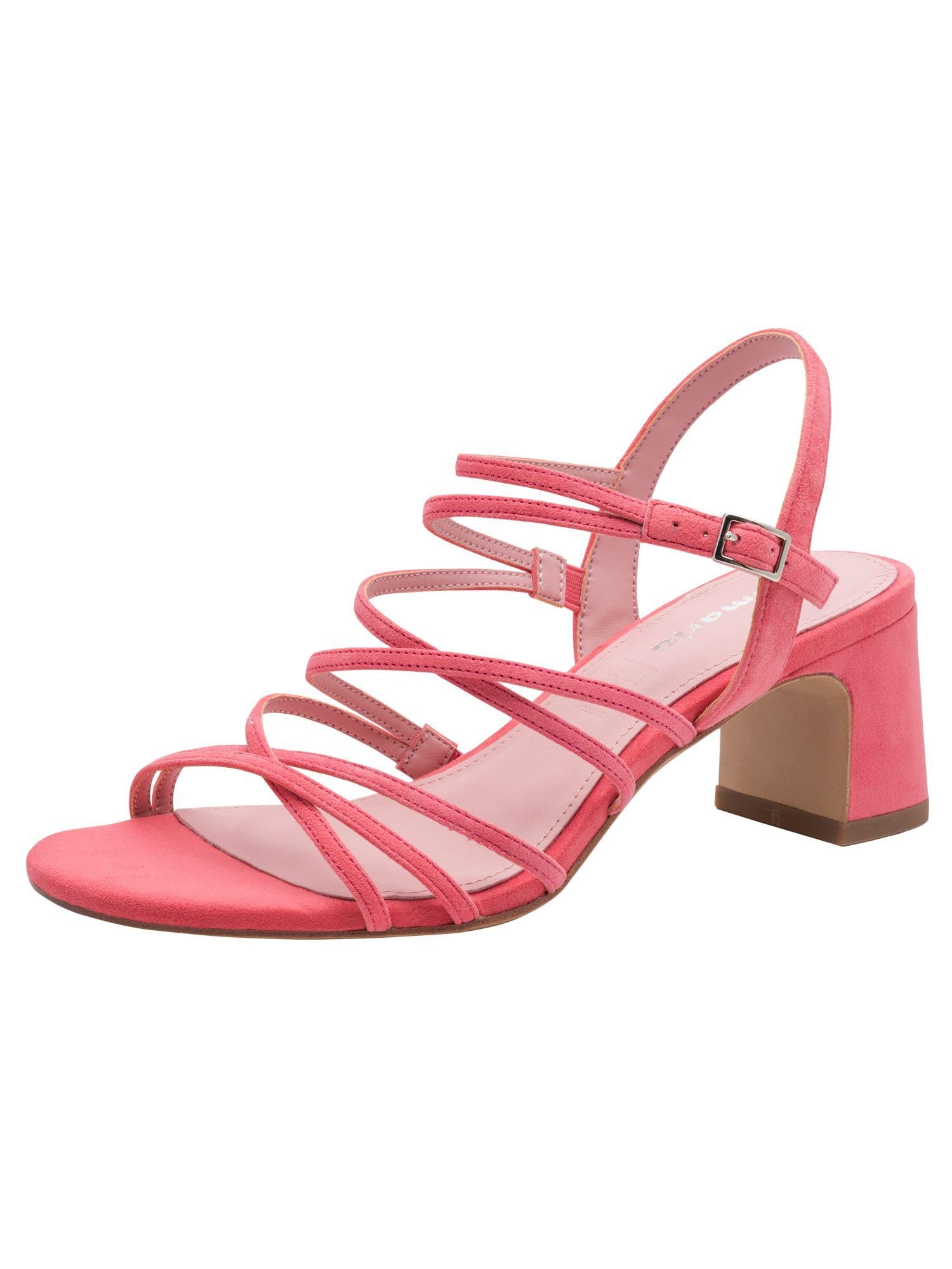 Tamaris Women’s sandal with stiletto heel pink 5 UK