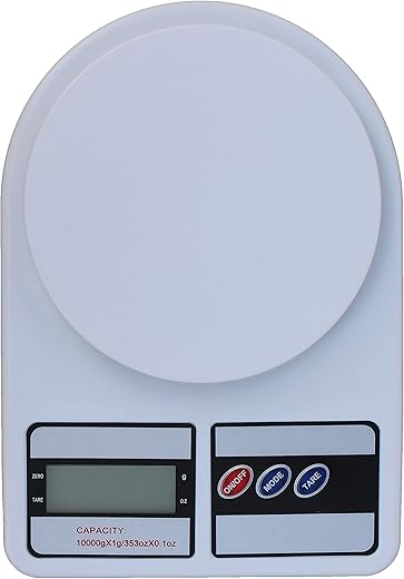Glun Multipurpose Portable Electronic Digital Weighing Scale Weight Machine (10 Kg – with Back Light)