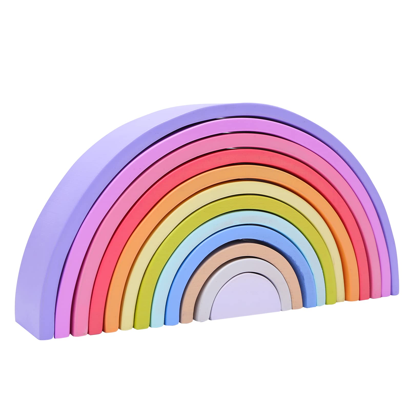 Montessori Arco Iris Madera Edificio Paquete 2 Paquete 2 | Envío Gratis