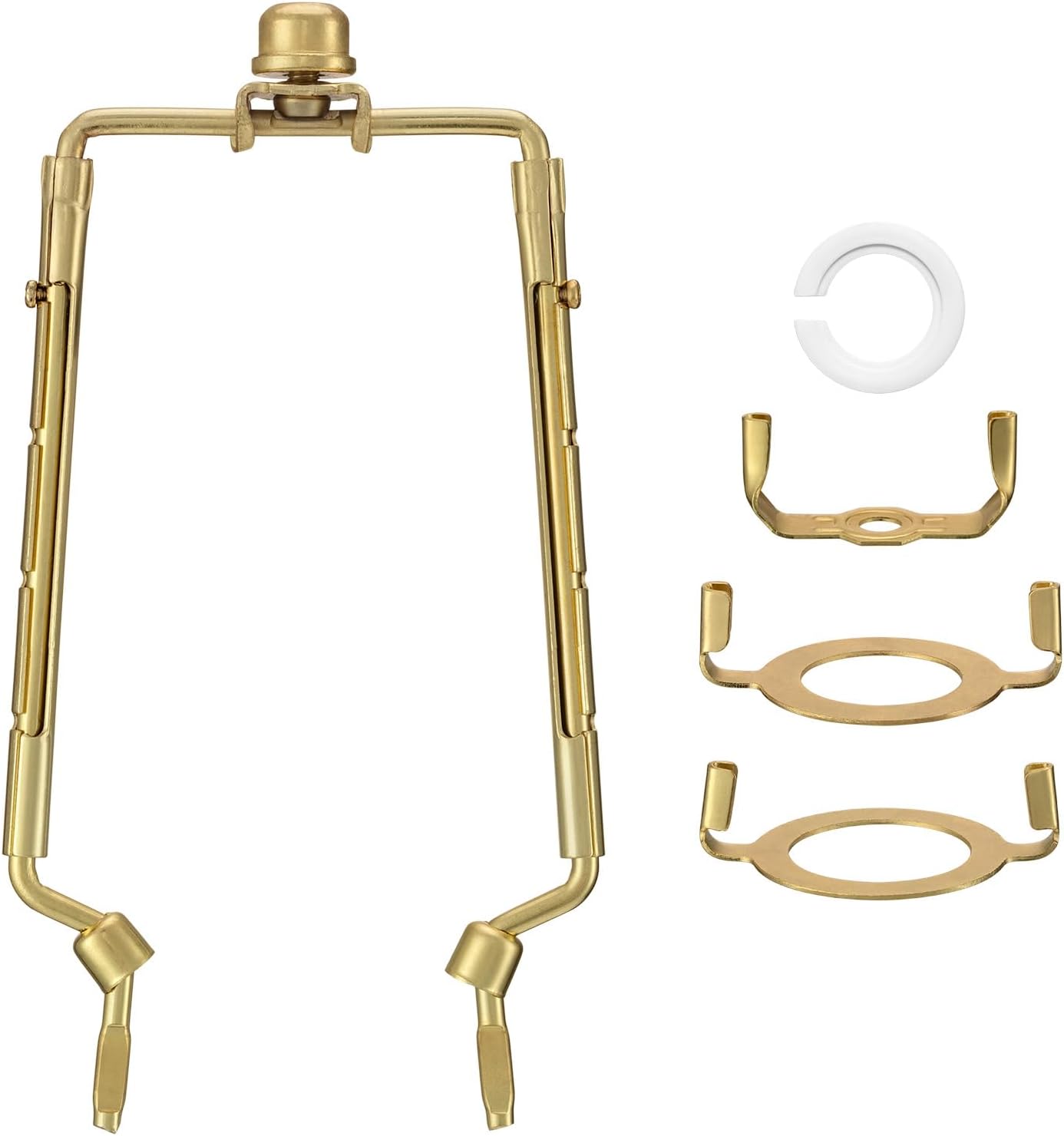 ELFCAB Lamp Shade Holder Set 7, 8, 9, 10 inch adjustable Lamp Harp