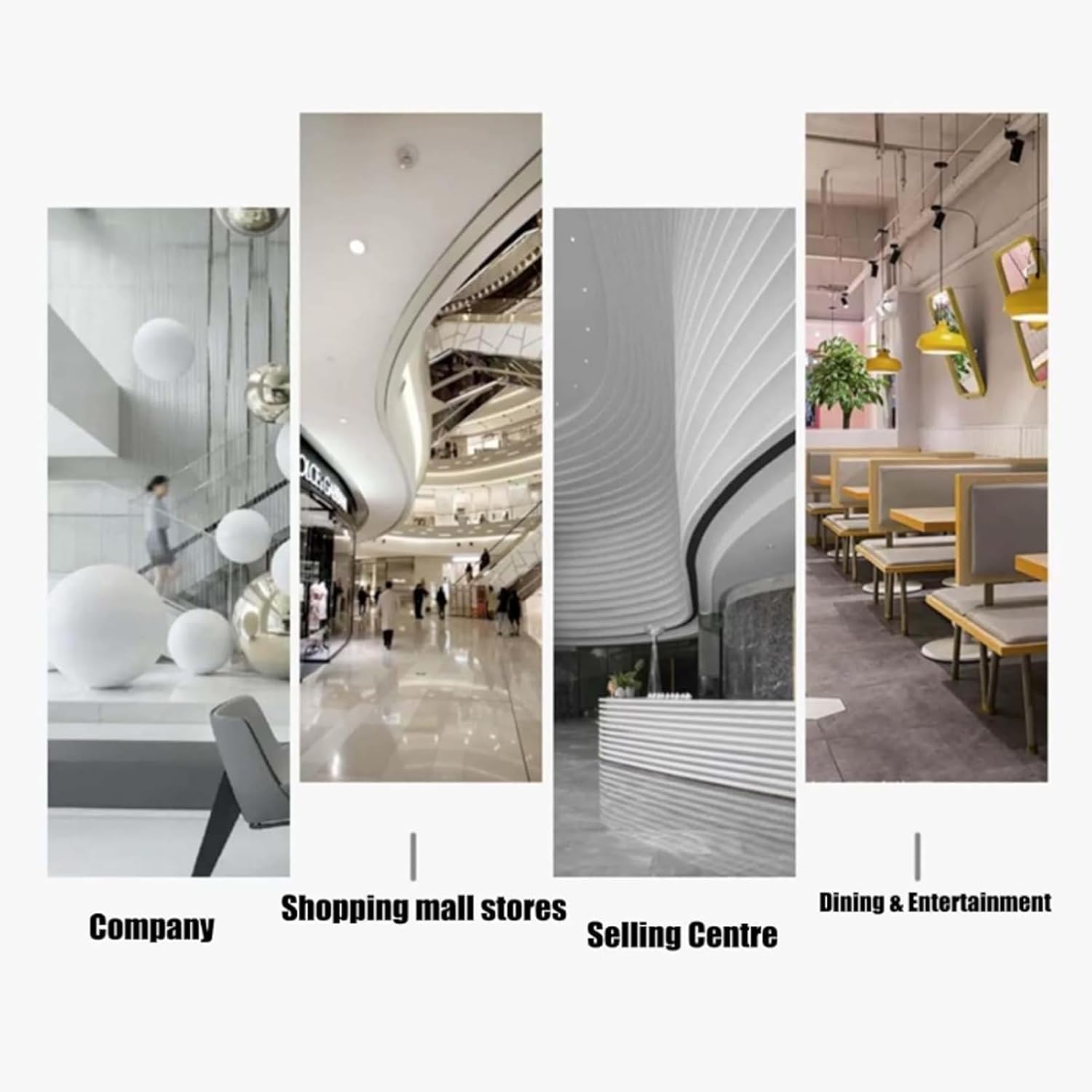 Reception Desk, Front Desk with Lockable Drawer, Front Counter, Checkout Counter with Lockers, for Office Reception Room Lobby, Beauty Salon(Gray+White 2)