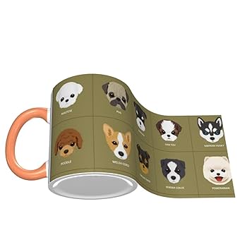 犬柄　マグカップ Amazon.co.jp: 柴犬 犬柄 マグカップ コーヒーカップ コップ