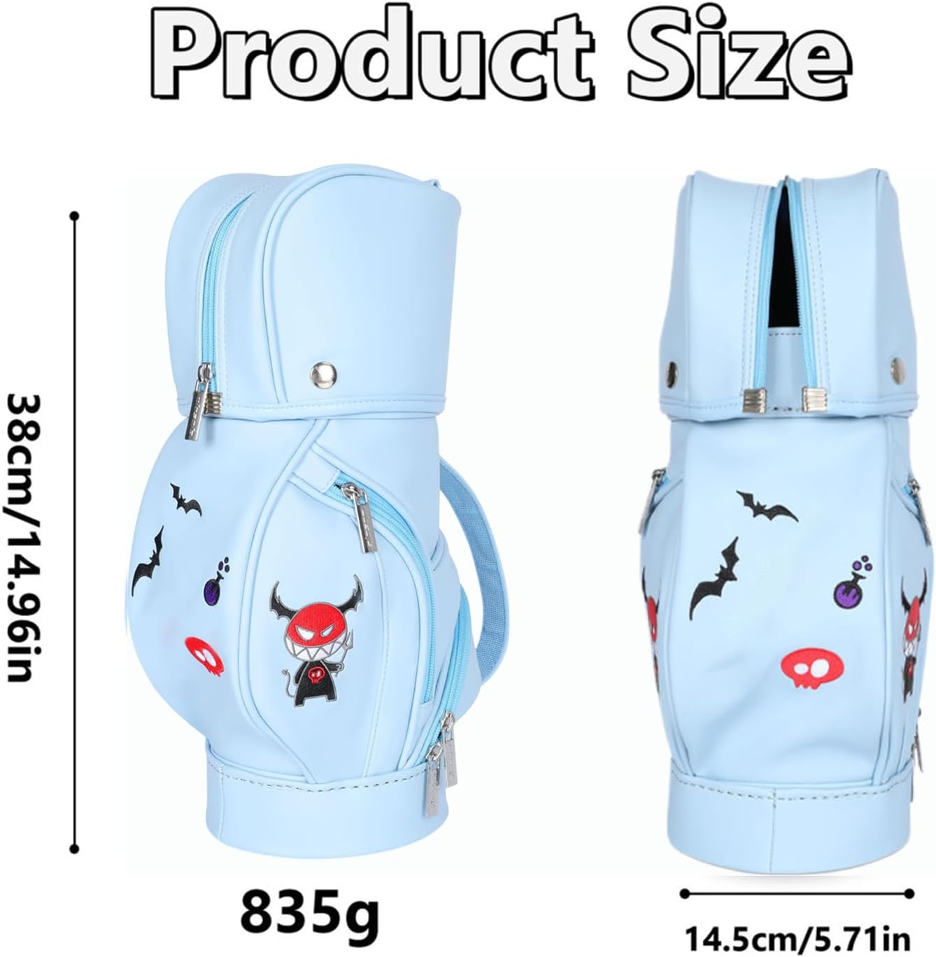 Golf Bag - Small Golf Backpack with Stylish Design, Shoulder Bag for Easy Carrying, Strong Construction with Multiple Compartments, Sports Accessory for Sports Accessories, and On-Course Needs