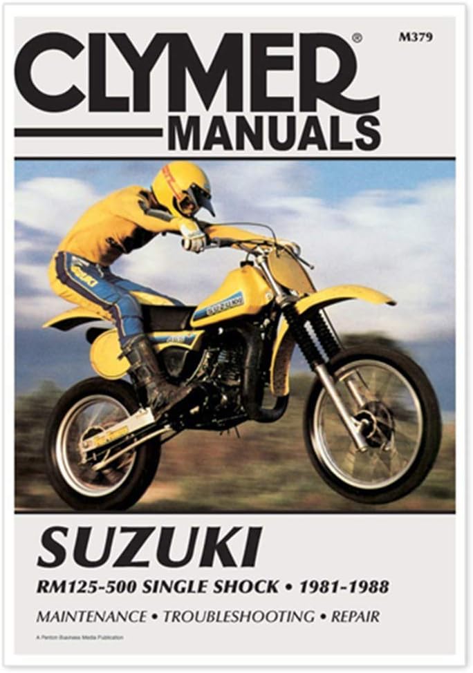 Clymer Service Manual for 81-88 Suzuki RM250