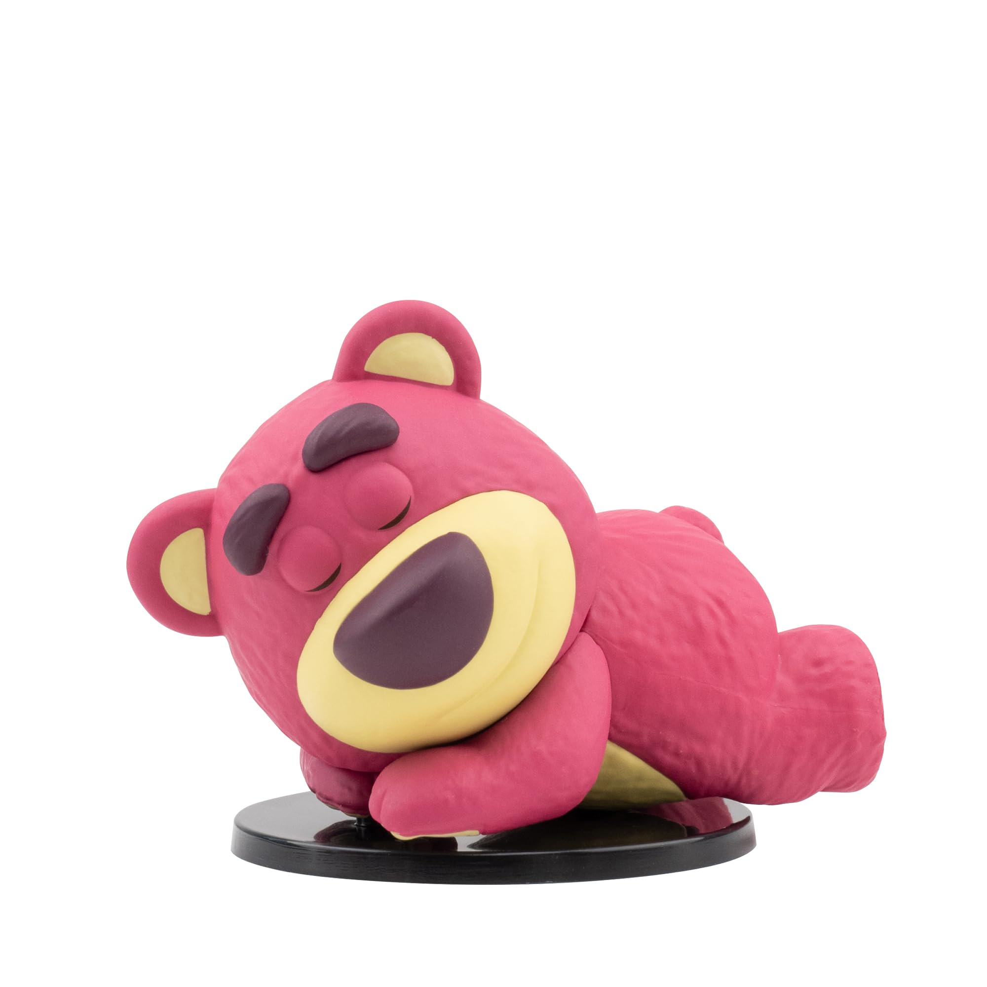 YuMe Lots-o'-Huggin' Bear Sleeping Time 2.2" Toy Story Figure Collectable in Window Box | Licensed Lotso Disney Pixar Merchandise | Toys Gift for Kids, Adults & Movie Fans | Get All 6 Teddy Figures