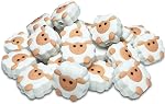 Yzzyemn 10 Pcs Aiguilles de tricot, Points Protecteurs Mignons (Ovins) Fournitures fit Taille 6-9 (4mm-5.5mm) Aiguille, Crochet fournitures, Casquettes